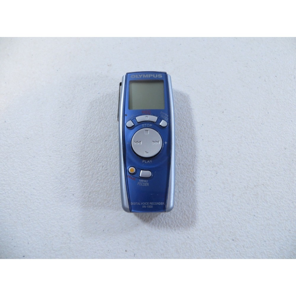 Olympus VN-1000 Digital Voice Recorder Handheld 16 Hrs TESTED WORKING